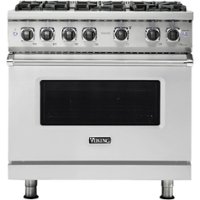 Viking - Professional 5 Series 5.1 Cu. Ft. Freestanding Gas Convection Range - Stainless steel - Front_Zoom