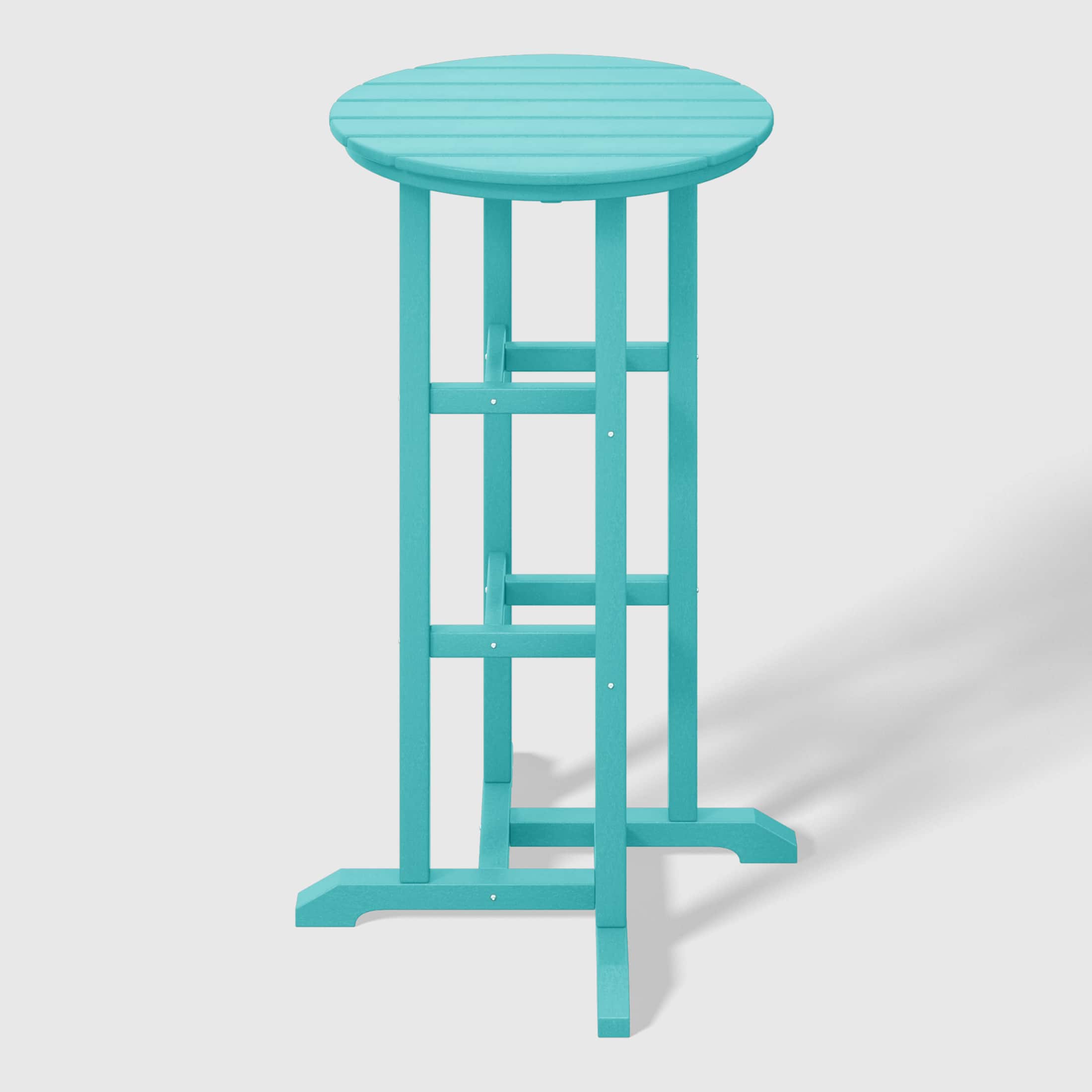 "WestinTrends - Malibu 42"" Counter Height Round Outdoor Patio Bistro Bar Table - Turquoise" price history on PriceWatchPro