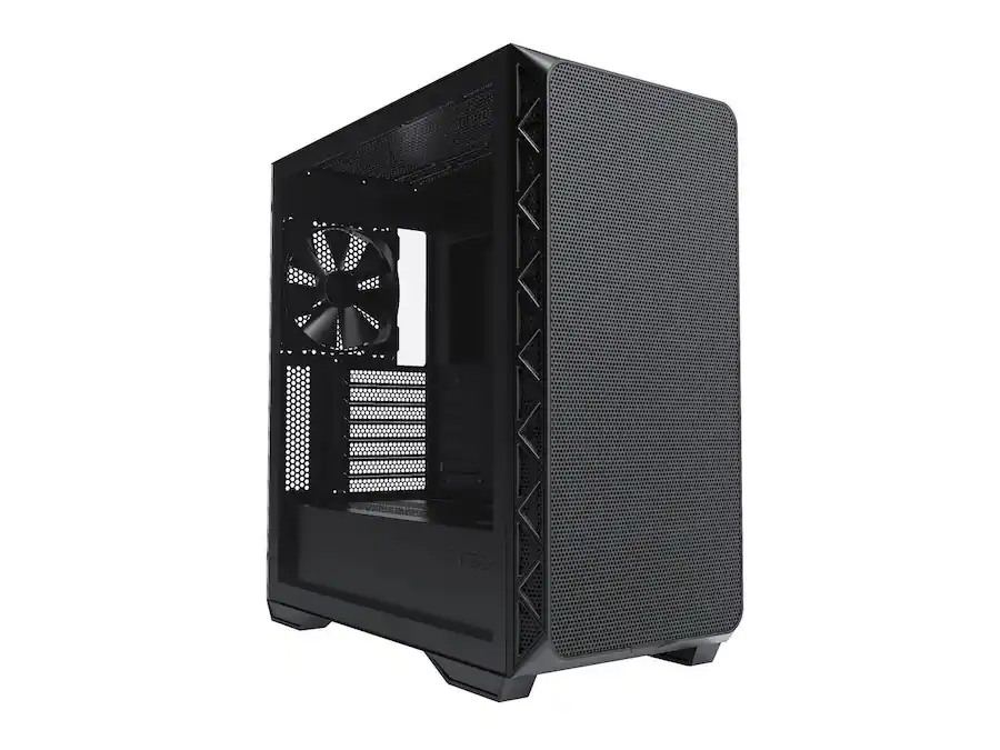 Montech AIR 903 BASE, E ATX Mid Tower, 3x 140mm Fans, Tempered Glass ...