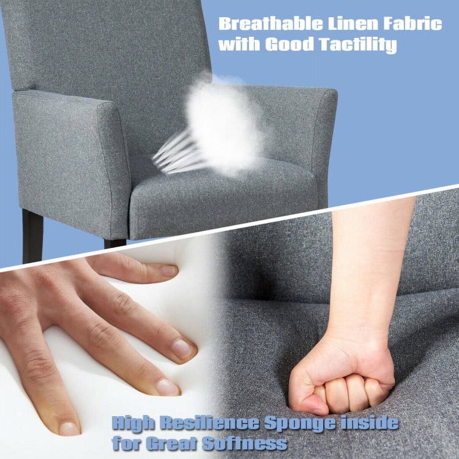 Breathable Linen Fabric with Good Tactility

High Resilience Sponge inside for Great Softness