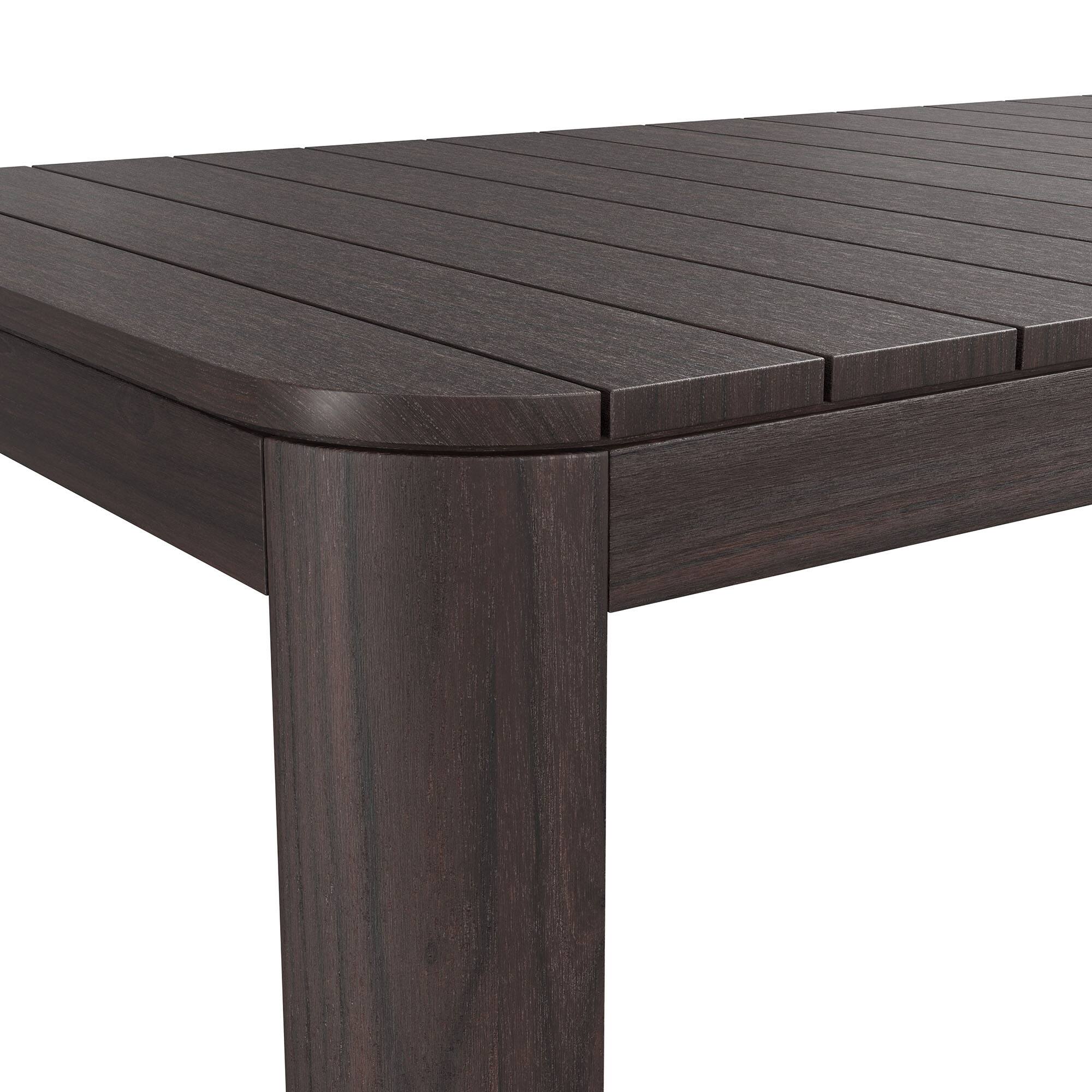 Alt View 5. Modway - Kona 47 Inch Outdoor Teak Wood Coffee Table by Modway - Dark Brown.