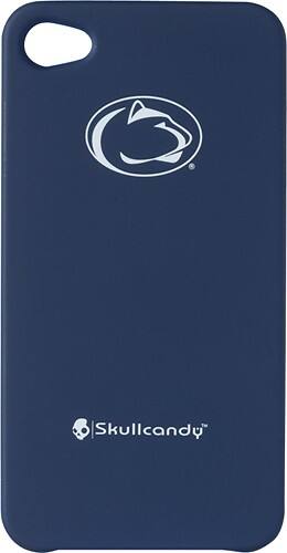 Front Standard. Skullcandy - Penn State Snap-On Case for Apple® iPhone® 4 and 4S - Blue.