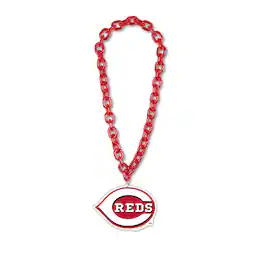 WinCraft - Cincinnati Reds Big Chain Logo Necklace - Multicolor