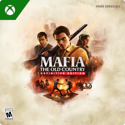 XBOX SERIES X|S
MAFIA THE OLD COUNTRY DEFINITIVE EDITION
MATURE 17+ M ESRB - M (Mature 17+)
