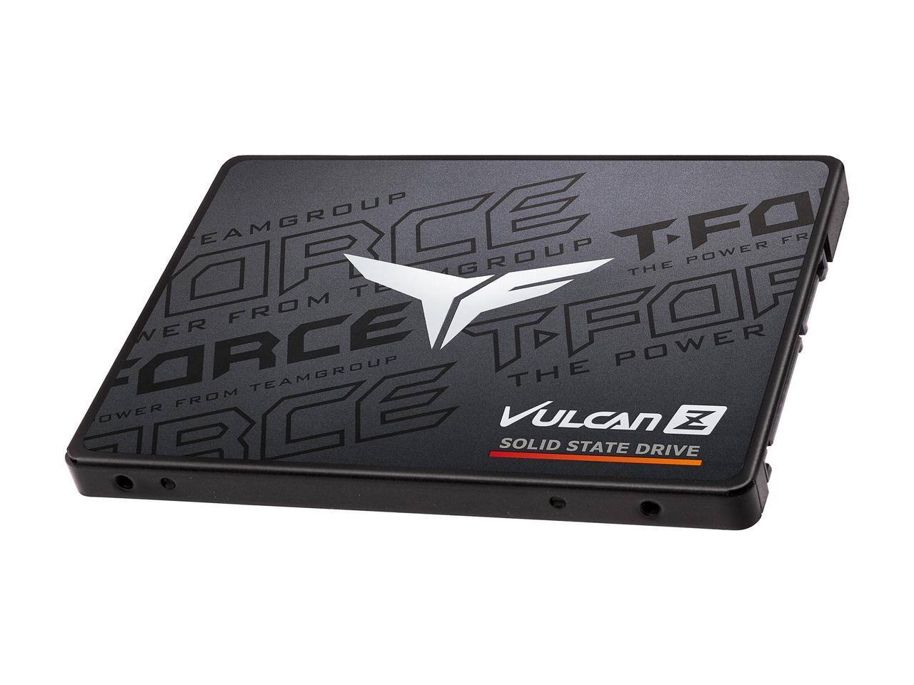 TEAMGROUP  
FORCE  
THE POWER FROM TEAMGROUP  

TEAMGROUP  
FORCE  
THE POWER  

TEAMGROUP  
FORCE  
THE POWER  

Vulcan Z  
SOLID STATE DRIVE