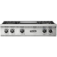 Viking - Professional 5 Series 35.9" Gas Cooktop - Stainless steel - Front_Zoom