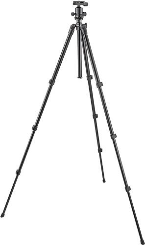 Dynex™ - Dynex 61" Tripod - Black - Angle