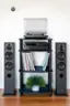 Alt View 12. Sony - Core Series Dual 5" 3-Way Floorstanding Speaker (Each) - Black.