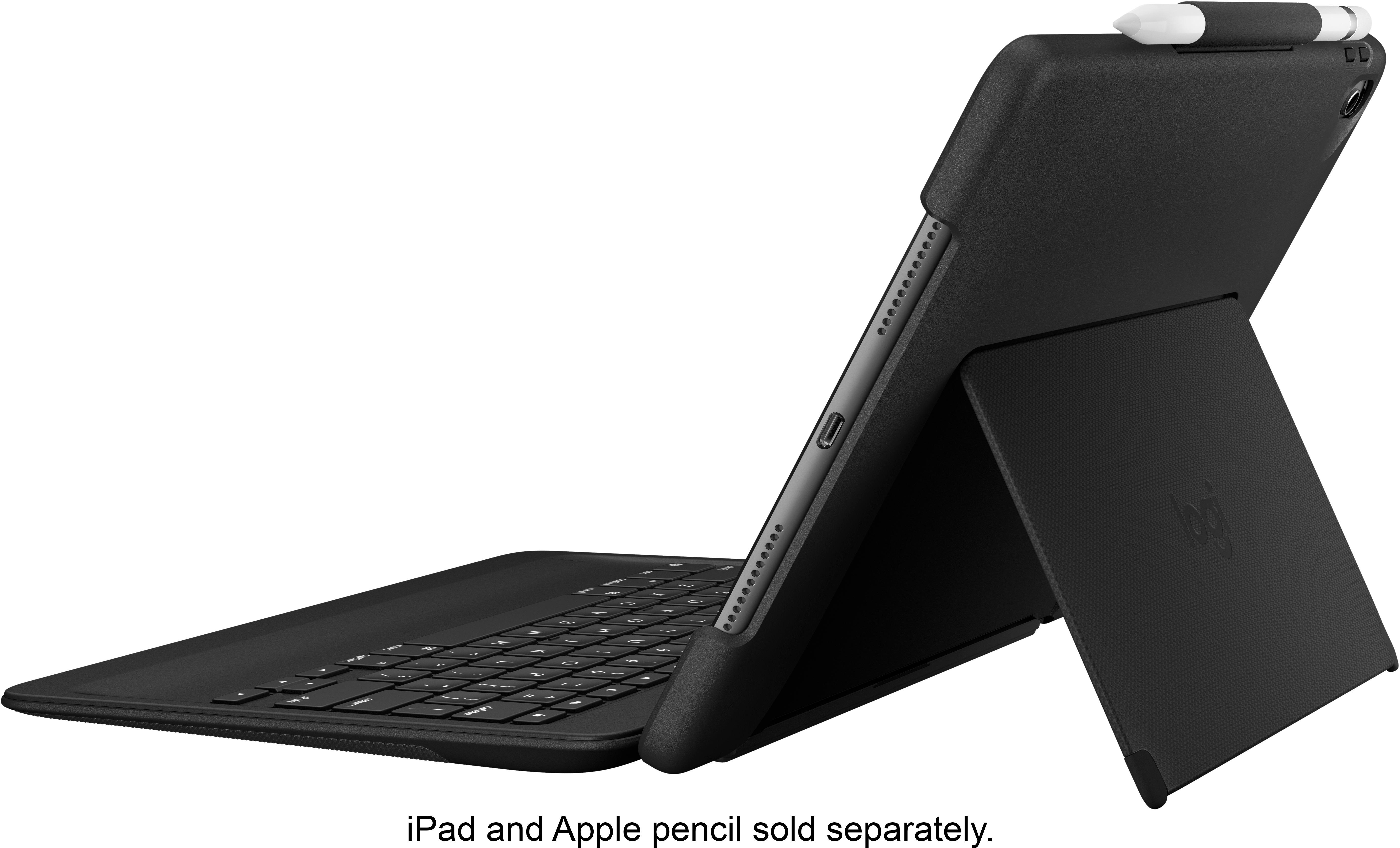 Best Buy: Logitech Slim Combo Keyboard Folio Case for Apple® 10.5" iPad® Pro and iPad® Air Black