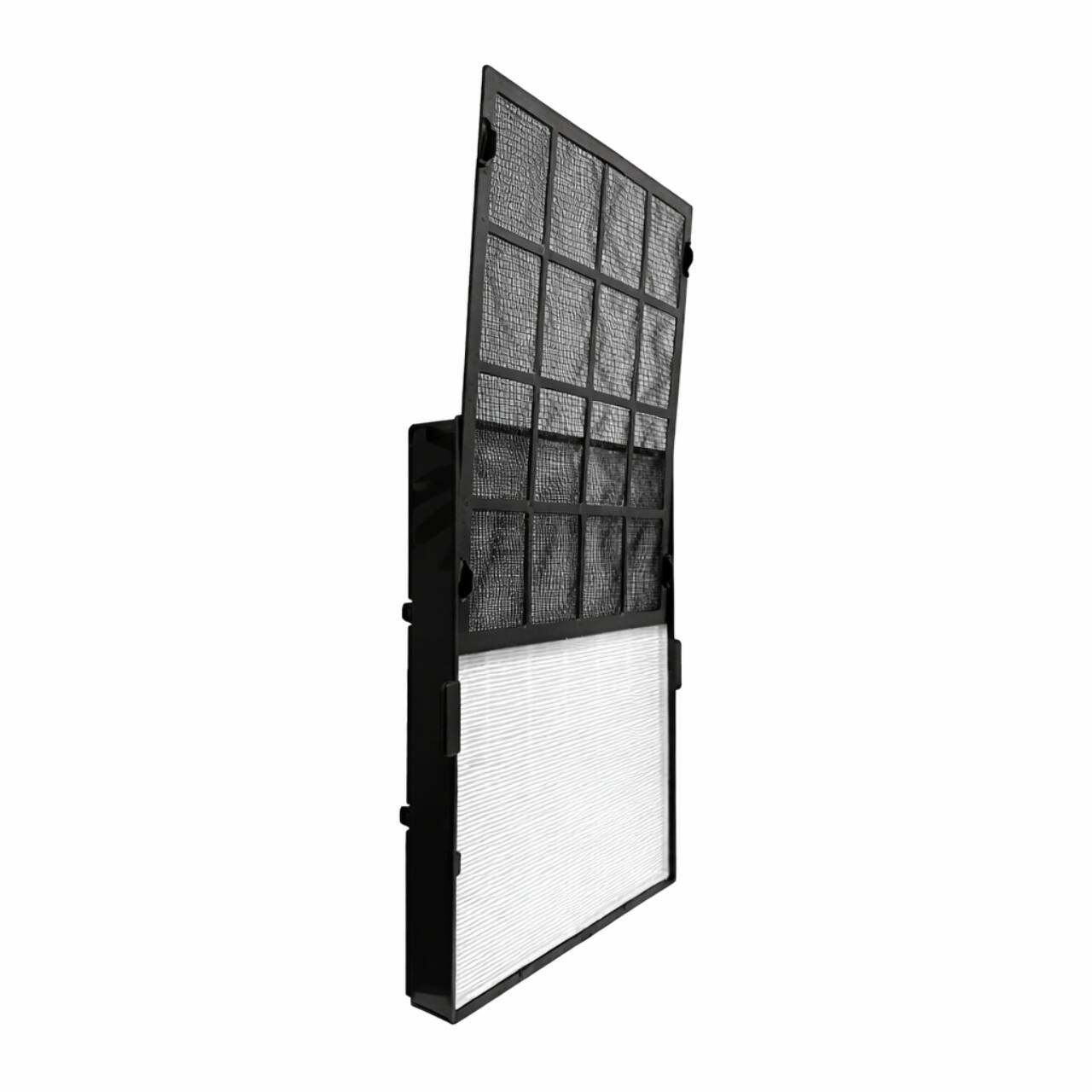 Alt View 2. Nispira - Nispira HEPA Replacement Filter B Compatible with Air Purifier Models 9500, U300, and P300 (Replaces Part 114190) - Black.