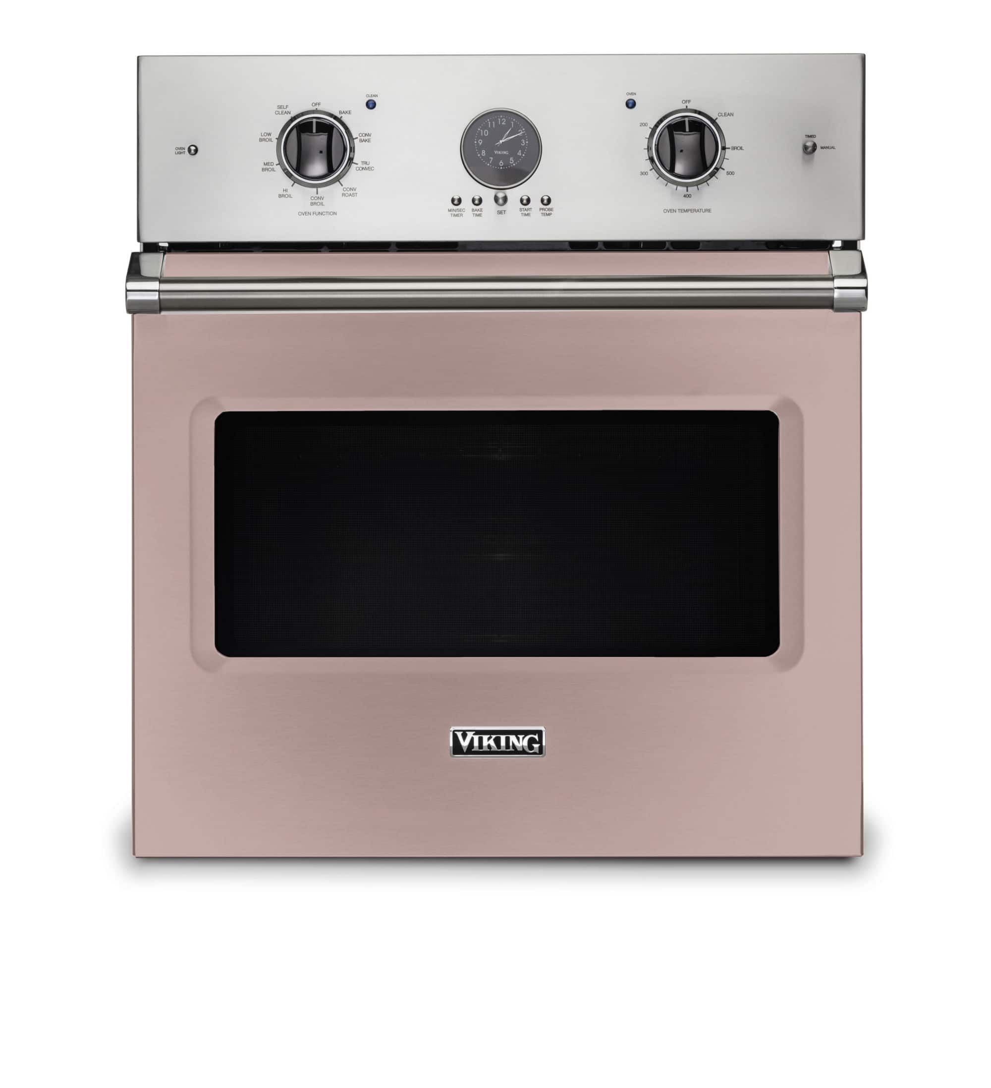 Viking - 27" Built-in Single Electric Convection Wall Oven - Blush