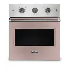 Viking - 27" Built-in Single Electric Convection Wall Oven - Blush - Front_Zoom
