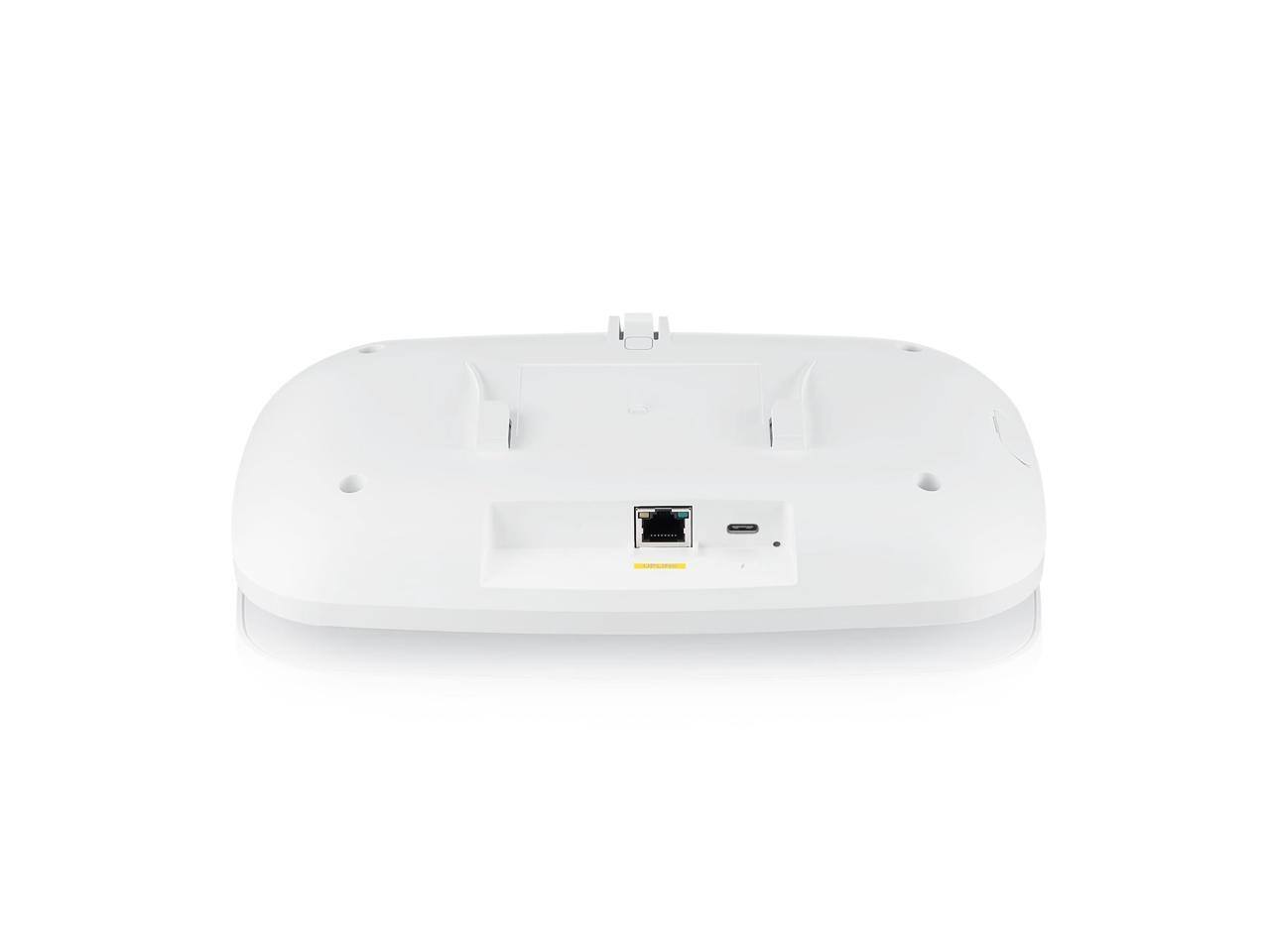Alt View 2. ZYXEL - Zyxel BE6500 4-Stream WiFi 7 Dual-Radio NebulaFlex Pro Access Point WBE510D - Black.