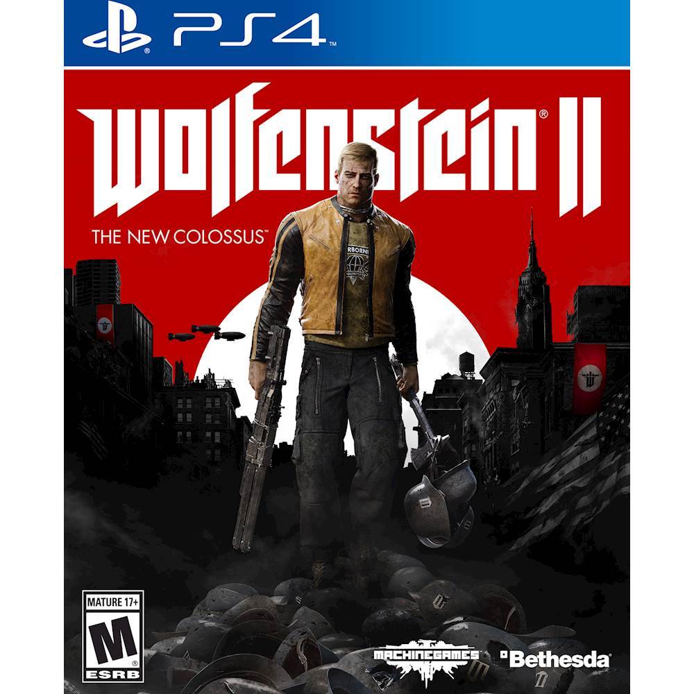 Wolfenstein II: The New Colossus Standard Edition - PlayStation 4, PlayStation 5