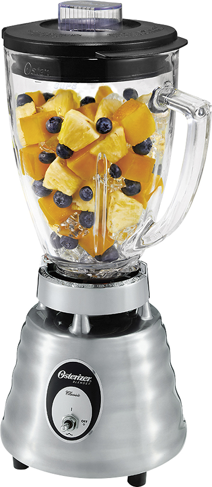 Oster Heritage Classic Series 48 oz. 2-Speed Stainless Steel Blender with 6- Cup Glass Jar 2107238 - The Home Depot