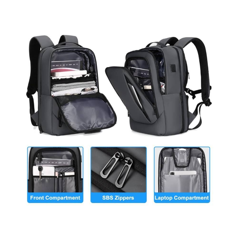 Front Compartment  
SBS Zippers  
Laptop Compartment