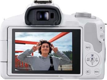 Canon EOS R50 4K Video Mirrorless Camera with RF S18 45mm f/4.5 Canon EOS R50 4K Video Mirrorless Camera with RF S18 45mm f/4.5