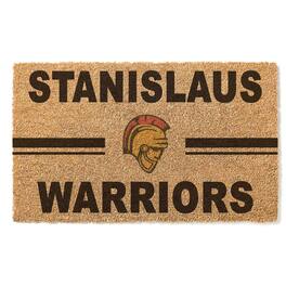 Jardine - Cal State Stanislaus Warriors 18" x 30" Team Logo Doormat - Brown