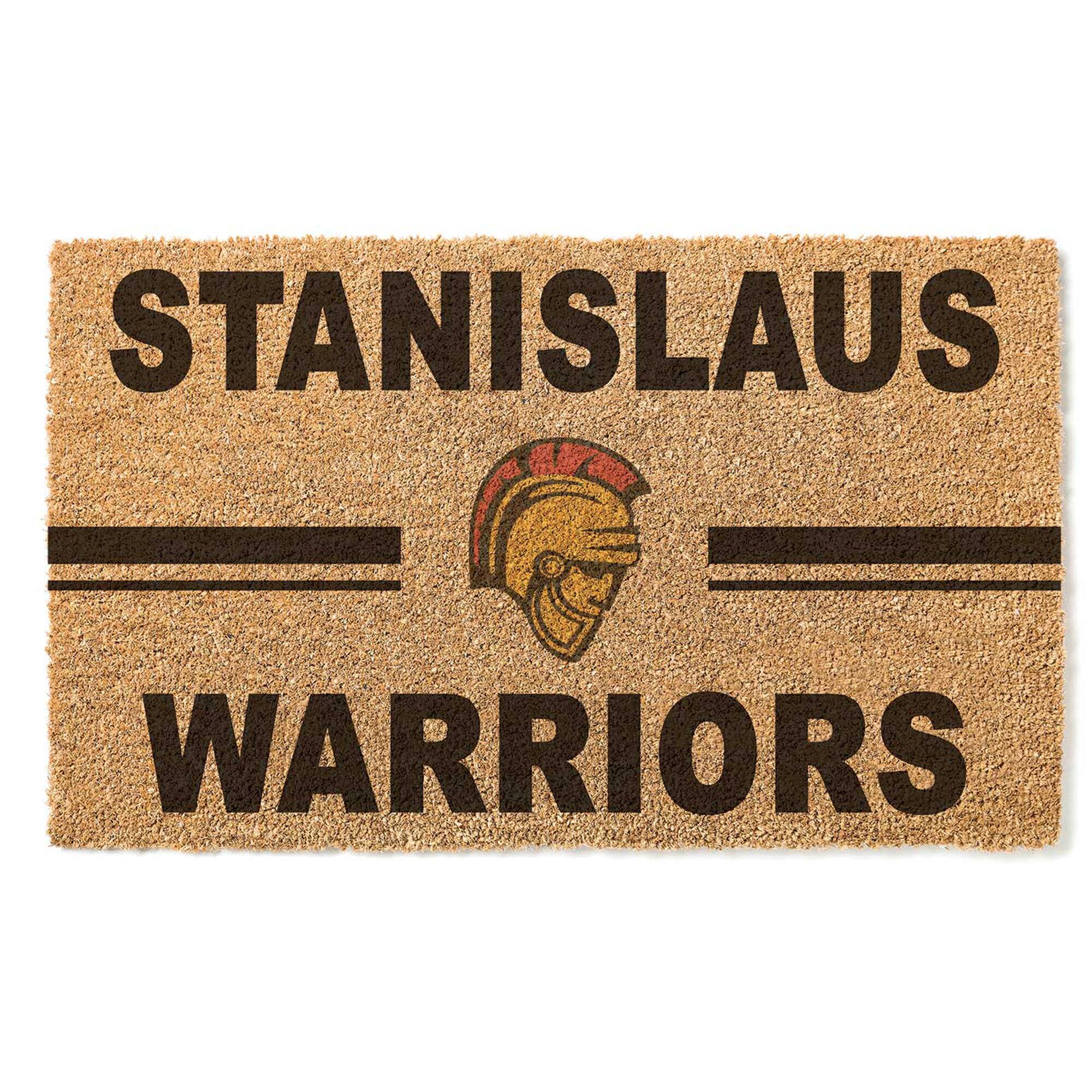 Cal State Stanislaus Warriors 18" x 30" Team Logo Doormat