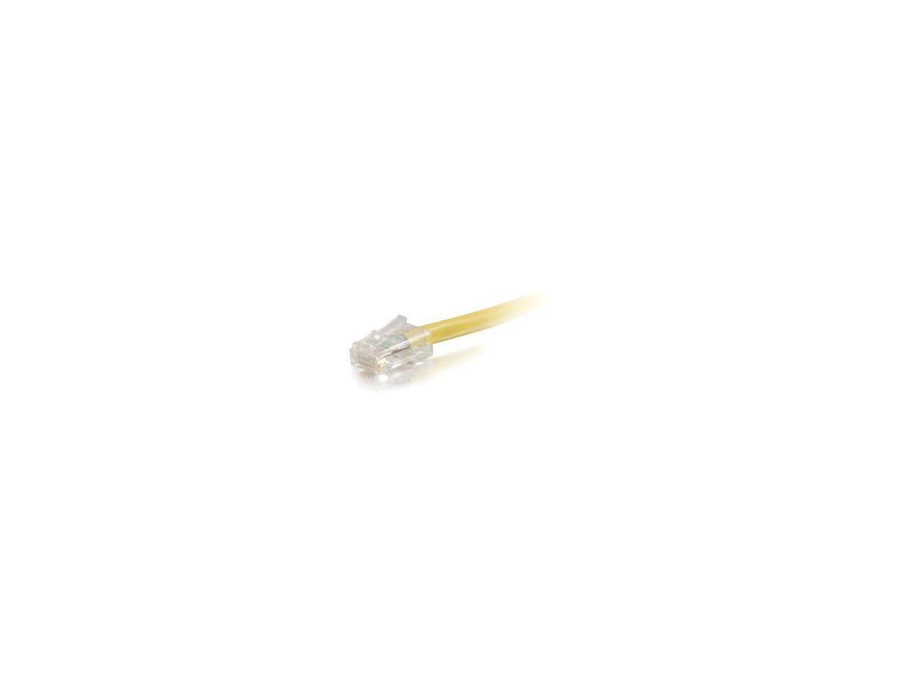 Alt View 5. Cables to Go - C2G 04175 7 ft. Cat 6 Yellow Non-Booted Patch Cable.