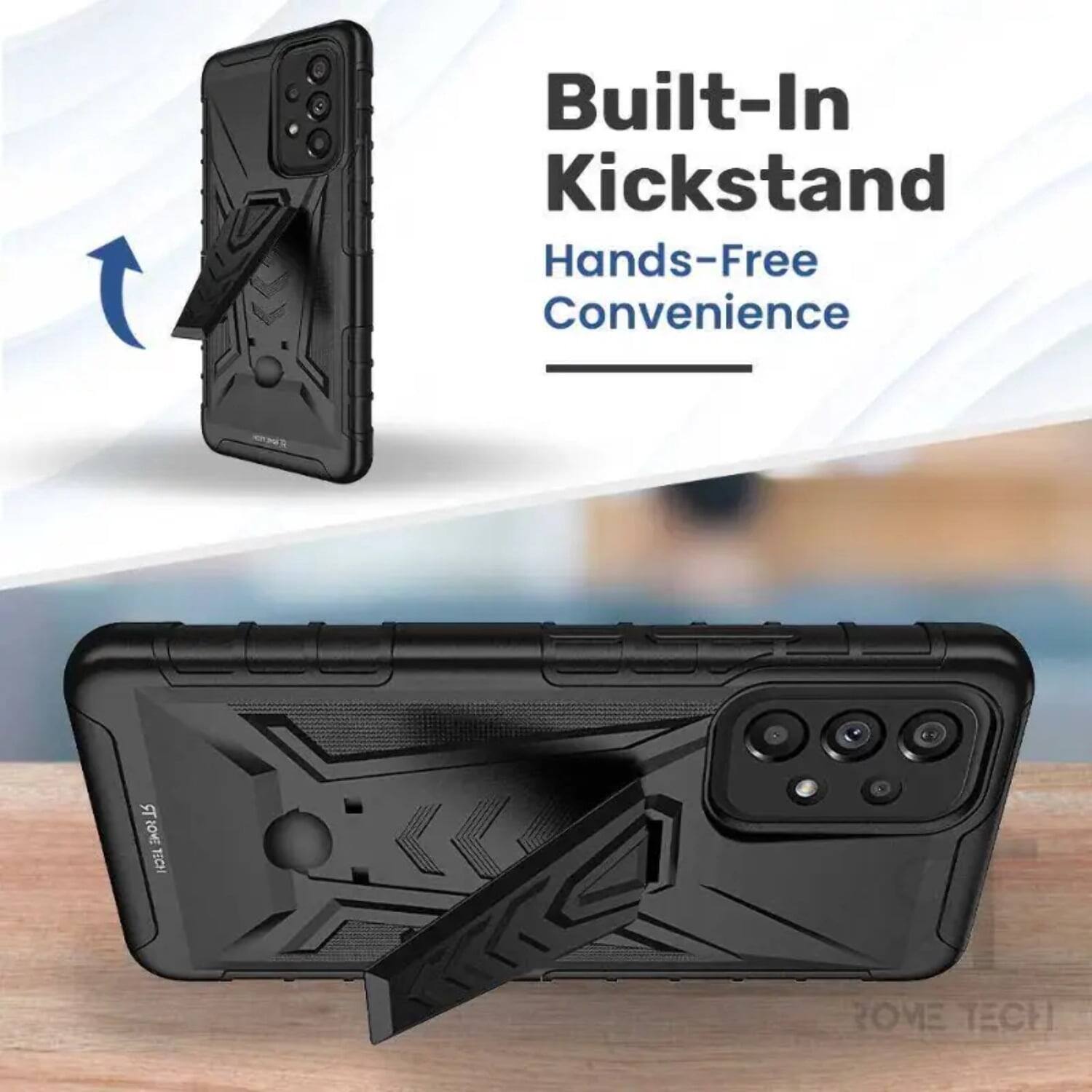 Built-In Kickstand  
Hands-Free Convenience  

ROVE TECH