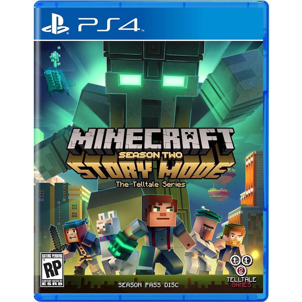 Minecraft: Story Mode Season Two Standard Edition PlayStation 4 MINECRAFT  2: STORY MODE - Best Buy