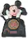 Front Standard. Disney - Mickey Mouse Talking Alarm Clock Radio Phone.