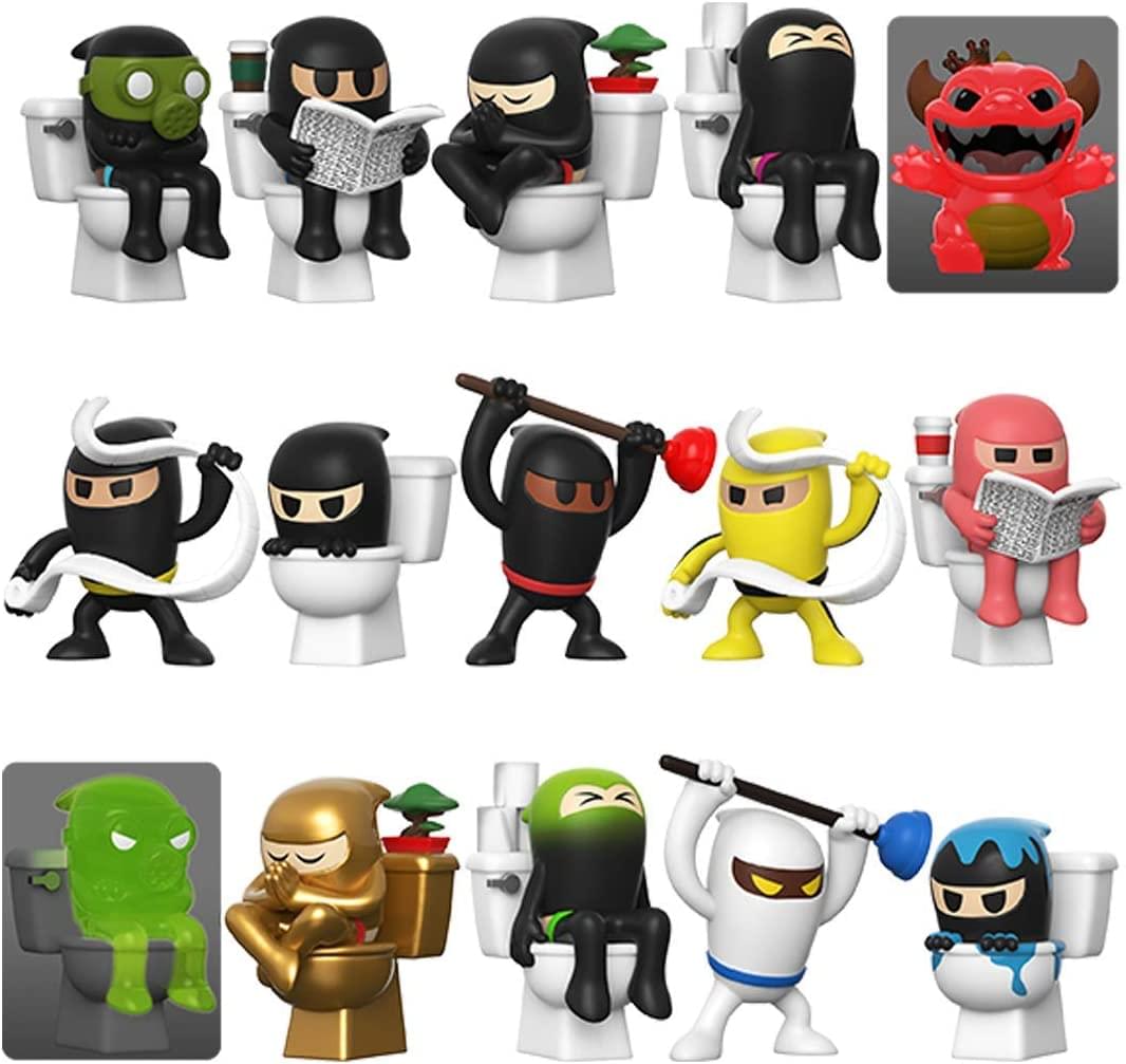Alt View 10. Funko - Paka Paka Funko Capsule Mystery Figure | Toilet Ninja | One Random - Black.