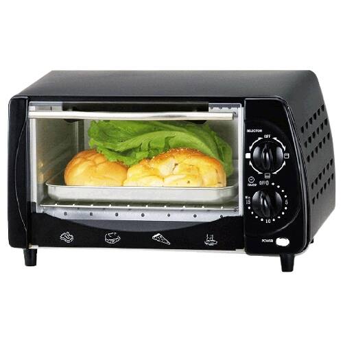 Angle. Brentwood - TS-345B Toaster Oven and Broiler - Black.