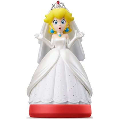 Nintendo - amiibo Figure (Super Mario Odyssey Series Peach - Wedding Outfit)