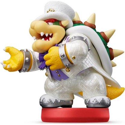 Nintendo - amiibo Figure (Super Mario Odyssey Series Bowser - Wedding Outfit)