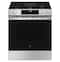 GE - 5.3 Cu. Ft. Slide In Gas Range with Steam Cleaning and Crisp Mode - Stainless Steel