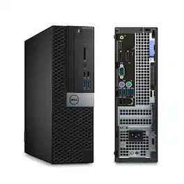 Dell - Refurbished Excellent - Optiplex 5050 SFF Desktop - i7-7700 - 8GB - 256GB - Windows 11 Pro - Black