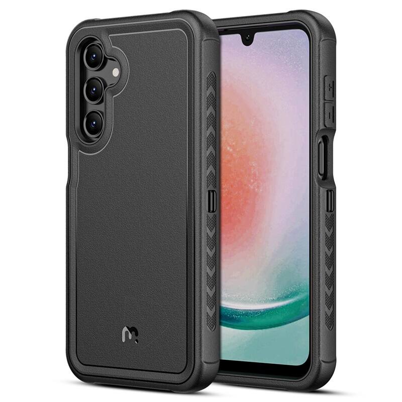 Front. Mybat Pro - MyBat Pro Maverick Series Rogue Edition Case for Samsung Galaxy A16 5G - Black - Black.