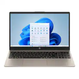 HP - 15.6'' FHD IPS Touch Laptop - Intel i3-N305, 8GB RAM, 256GB SSD, Windows 11 Home, Cozy Cashmere
