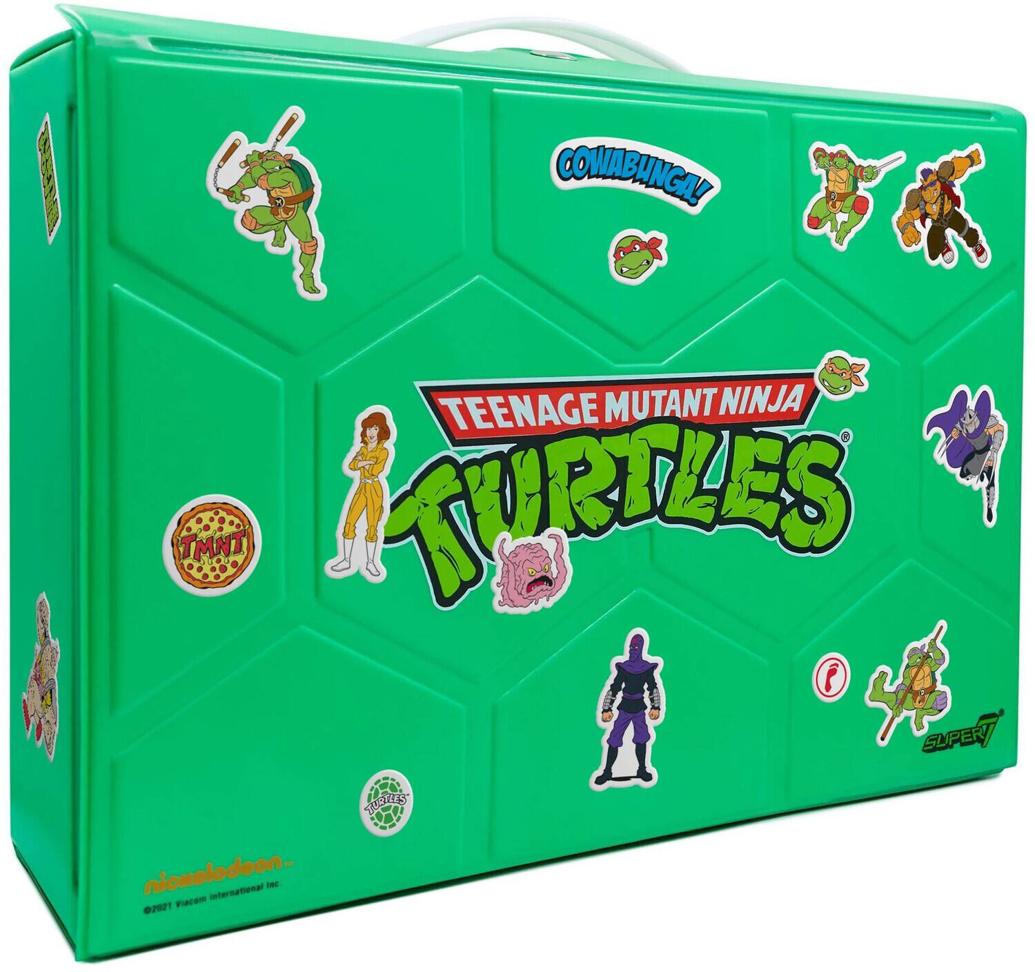 COWABUNGA! TEENAGE MUTANT NINJA TURTLES KURTZES SUPER TRIPLES nickelodeon international INC 2021 Viacom