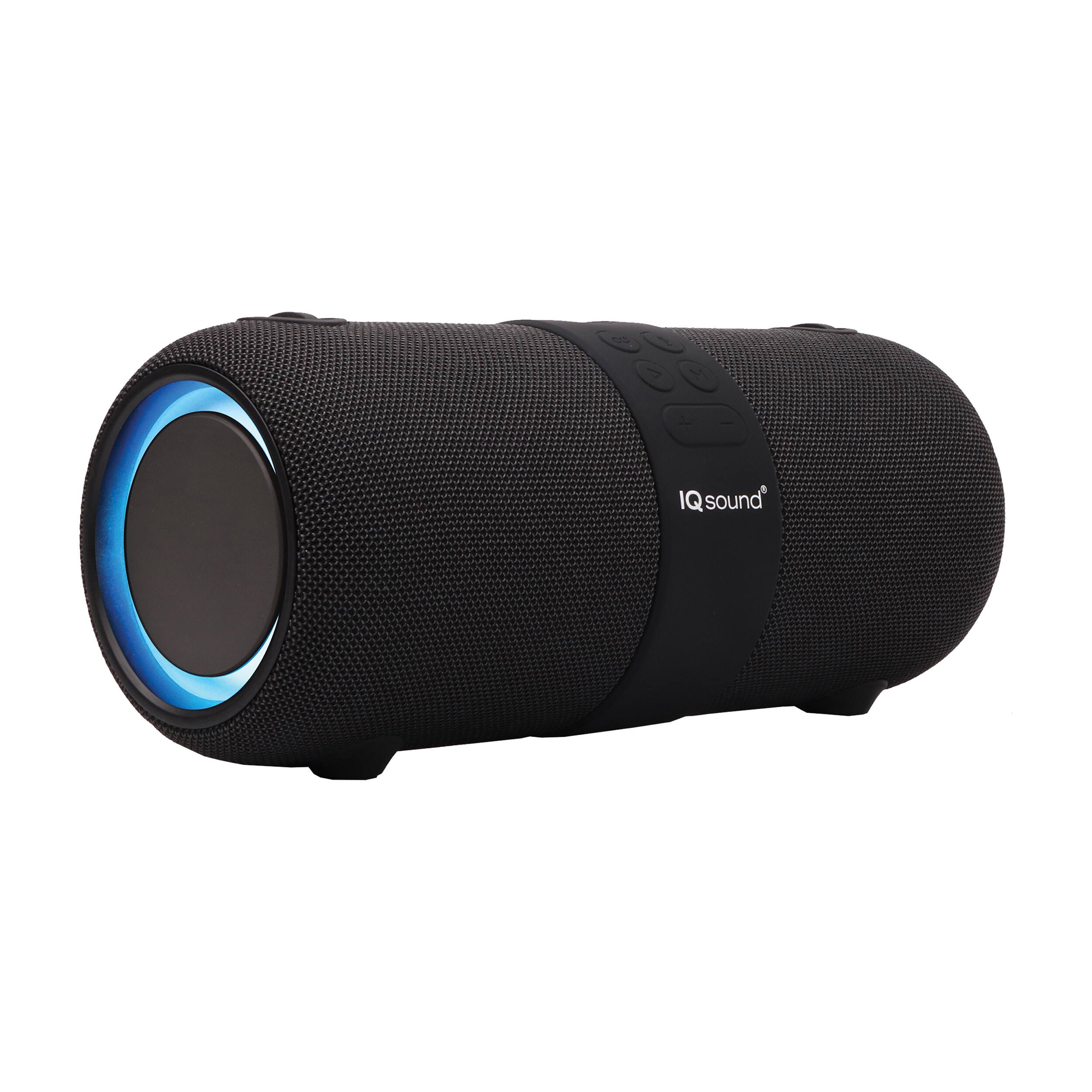 Alt View 1. iQ Sound - IQ Sound Portable Bluetooth Fabric Speaker with TWS and Voice Recognition.