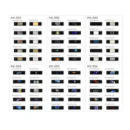 Flashpoint - AK-S Complete Slide Set for AK-R21 Projection Attachment Kit