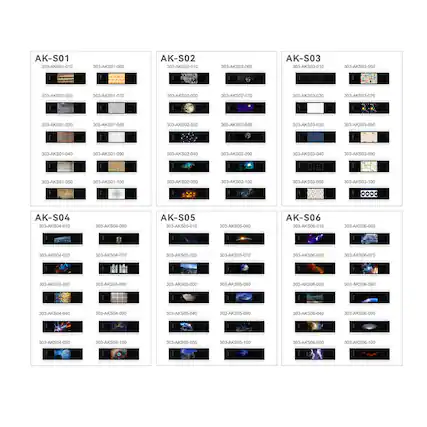 AK-S01
303-AK801-010
303-AKS01-060
AK-S02
303-AK502-010
303-AKS02-060
AK-S03
303-AKS03-010
303-AKS03-060
303-AKS01-020
303-AK501-070
303-AKS02-020
303-AKS02-070
303-AK503-020
303-AKS03-070
303-AKS01-030
303-AKS01-080
303-AK502-030
303-AKS02-080
303-AKS03-030
303-AKS03-080
03-AKS01-040
303-AKS01-0