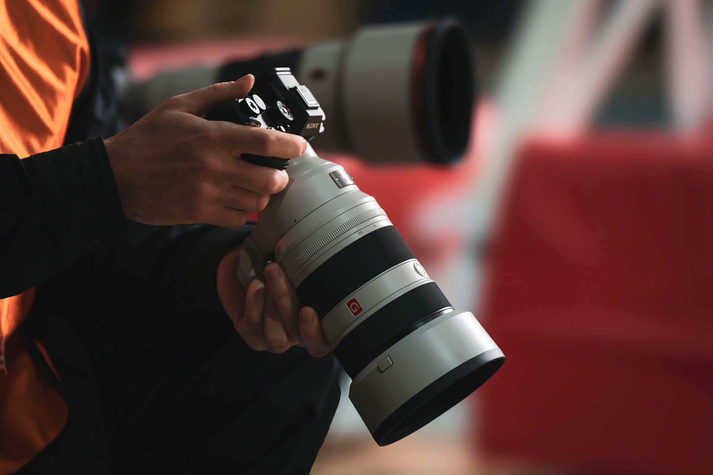 Alt View 18. Sony - FE 50-150 F2 G Master Lens - White.