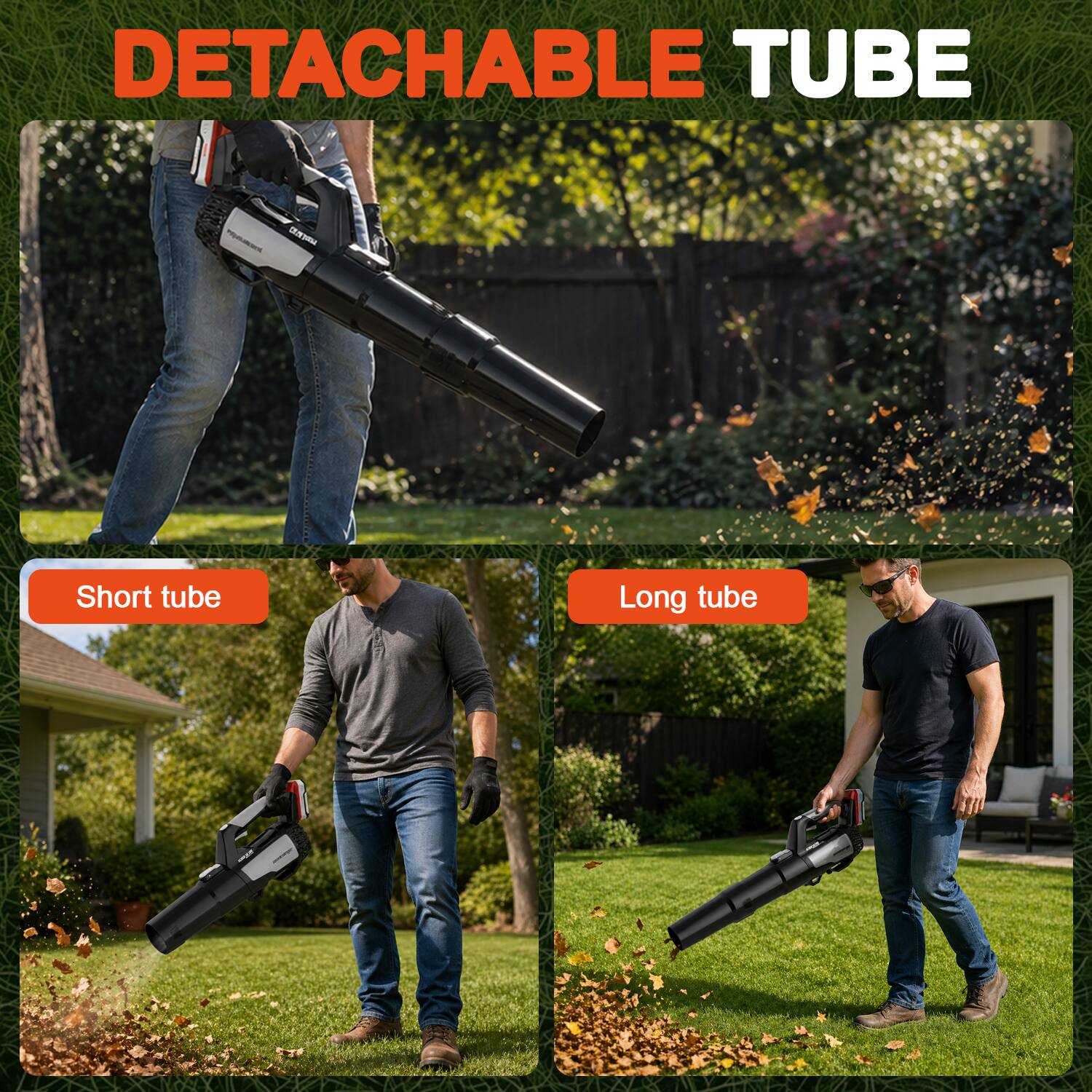 DETACHABLE TUBE

Short tube

Long tube