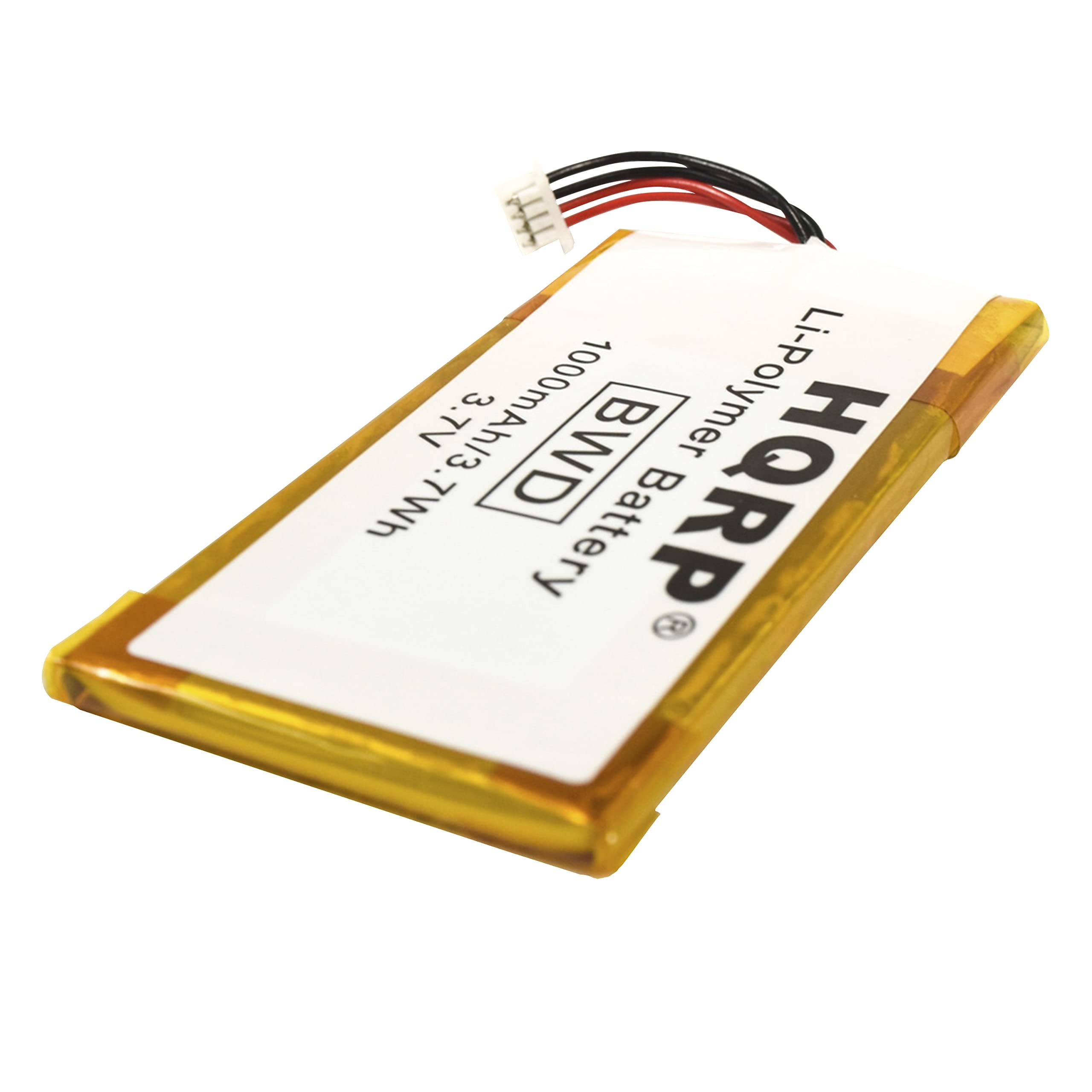 1000mAh/3.7Wh 3.7V BWD Li-Polymer Battery HQRP