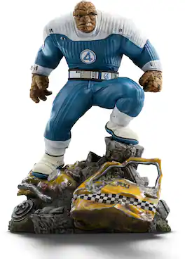 Iron Studios - The Fantastic Four: First Steps - Art Scale 1/10 - The Thing Statue - Collectibles - Multicolor