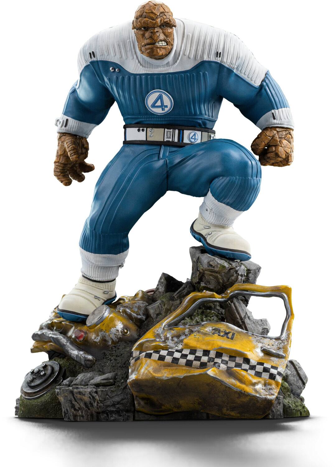 Iron Studios - The Fantastic Four: First Steps - Art Scale 1/10 - The Thing Statue - Collectibles