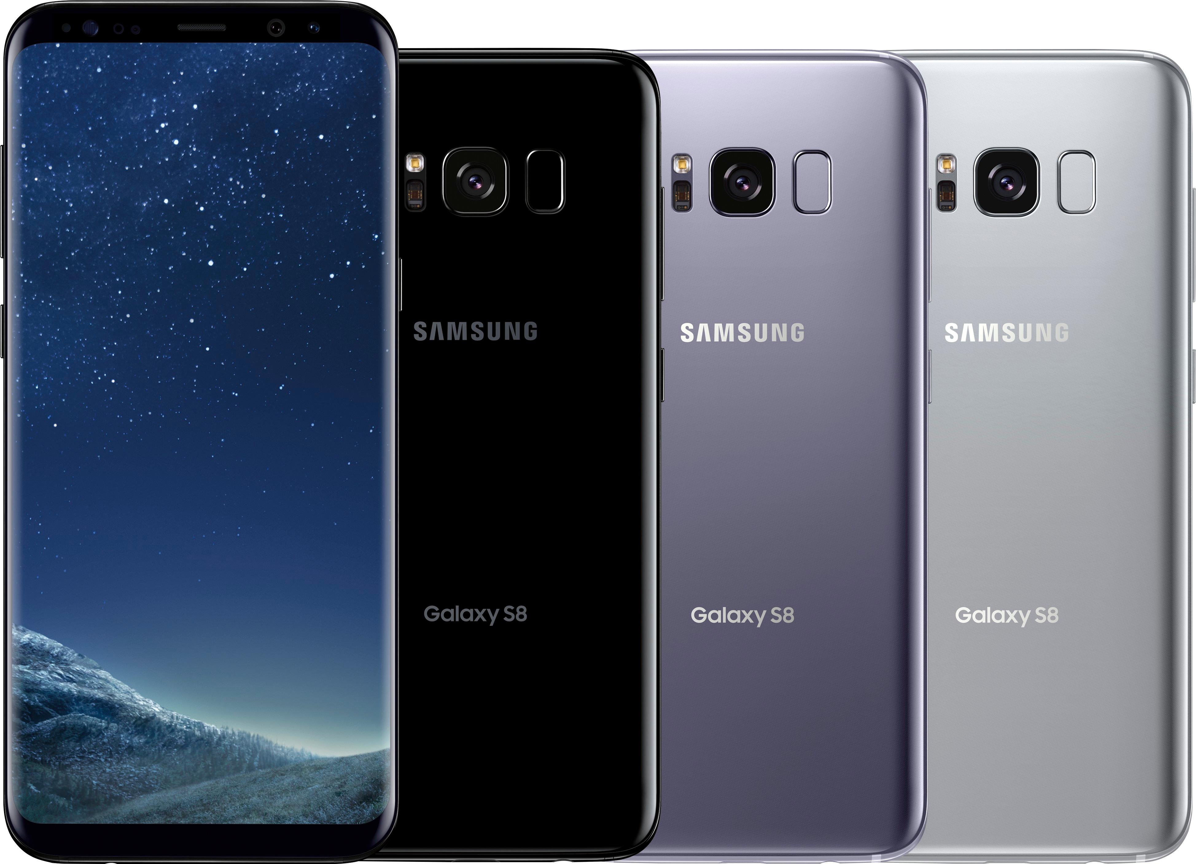 Best Buy: Samsung Galaxy S8 64GB Coral Blue (AT&T) 6141B