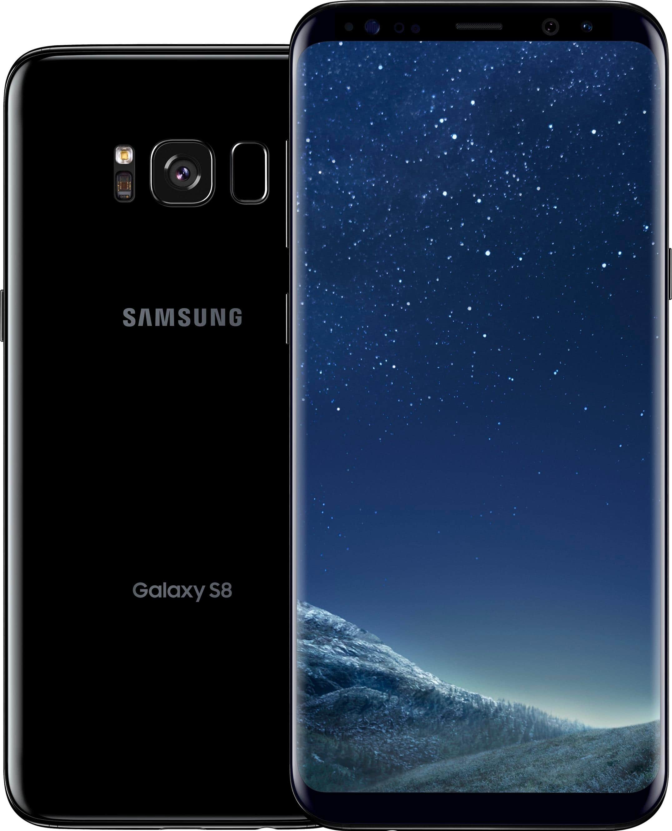 Best Buy: Samsung Galaxy S8 64GB Coral Blue (AT&T) 6141B