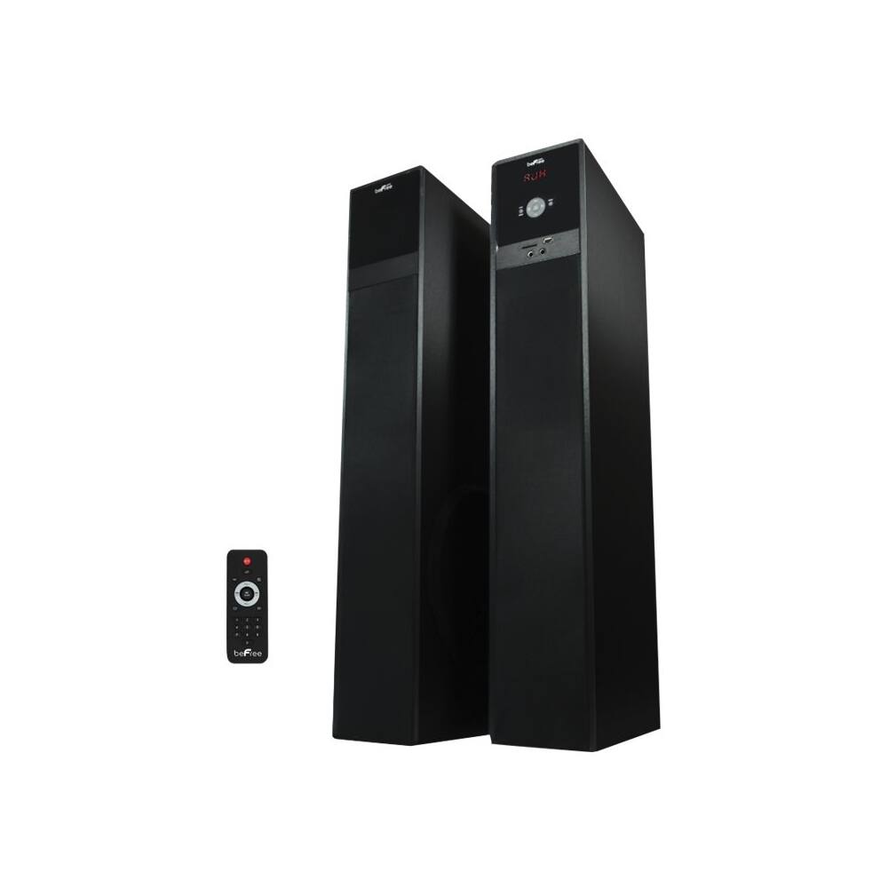 Best Buy beFree Sound 5.1" Powered Wireless 2Way Floor Speakers (Pair