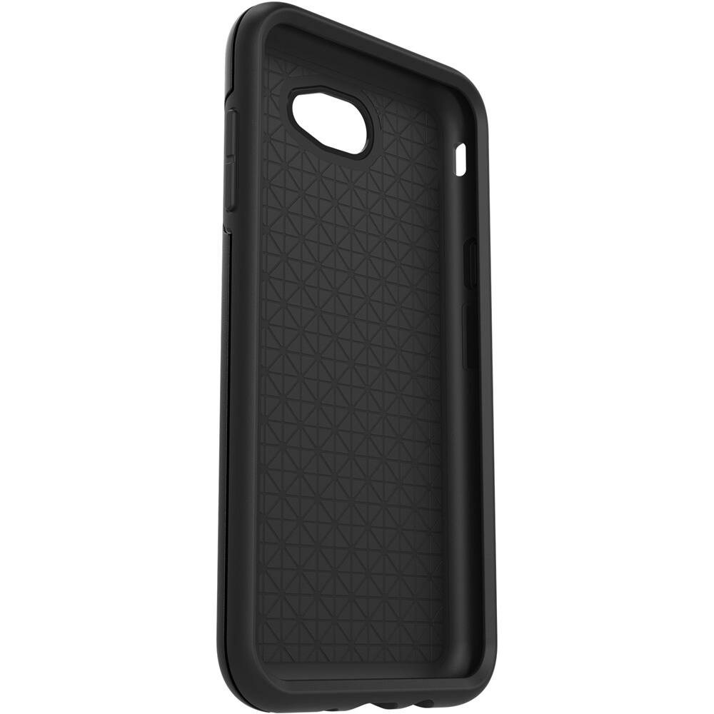 Left. OtterBox - Symmetry Series Case for Samsung Galaxy J7 (2017) - Black.
