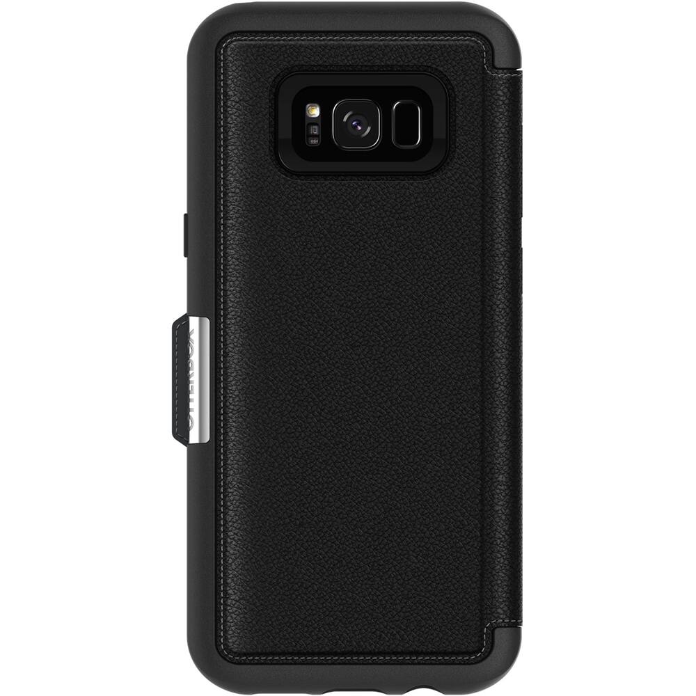 Front. OtterBox - Strada Case for Samsung Galaxy S8+ - Onyx.