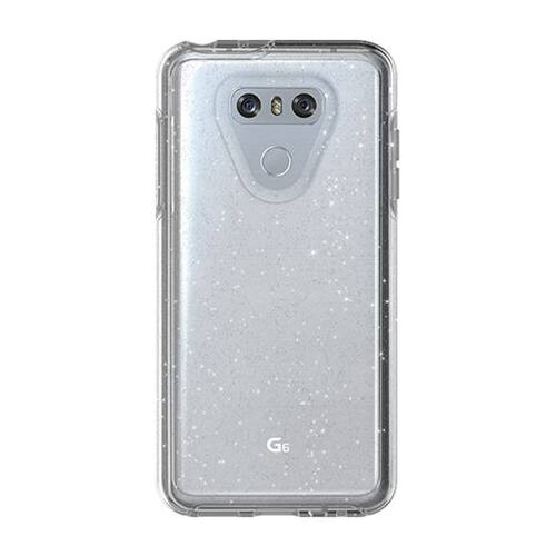 Front. OtterBox - Symmetry Series Clear Case for LG G6 - Stardust.